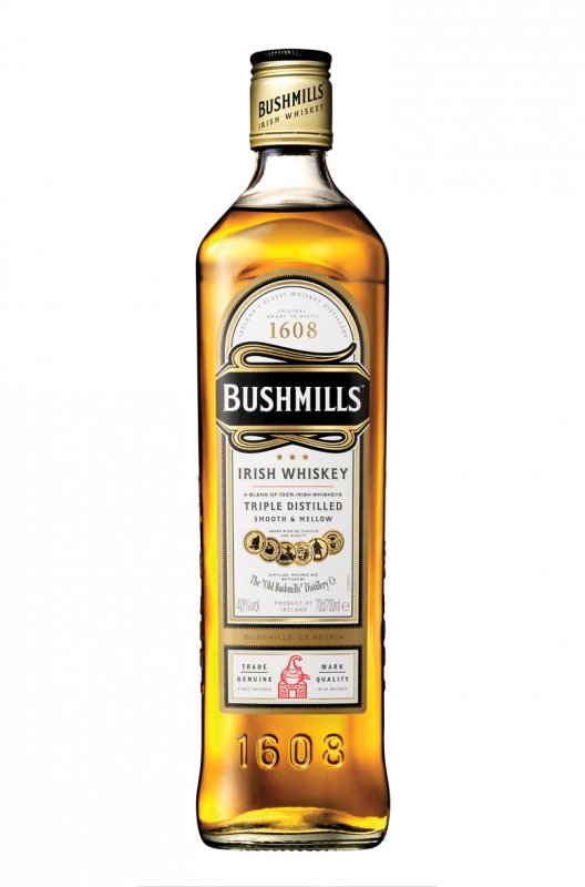 Bushmills 40% 0,7L (holá láhev)