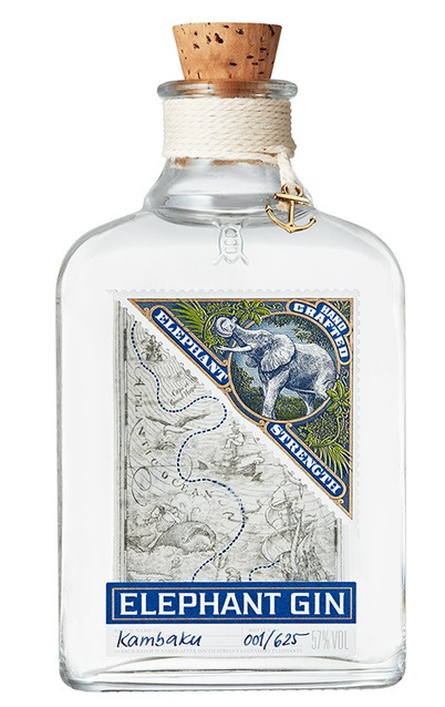 Elephant Strenght Gin 57% 0,5l (holá láhev)