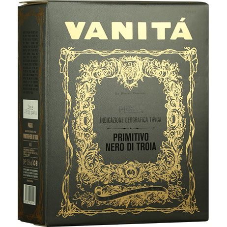 Farnese Primitivo Vanita - Nero di Troia 2019, Bag in box, 3l