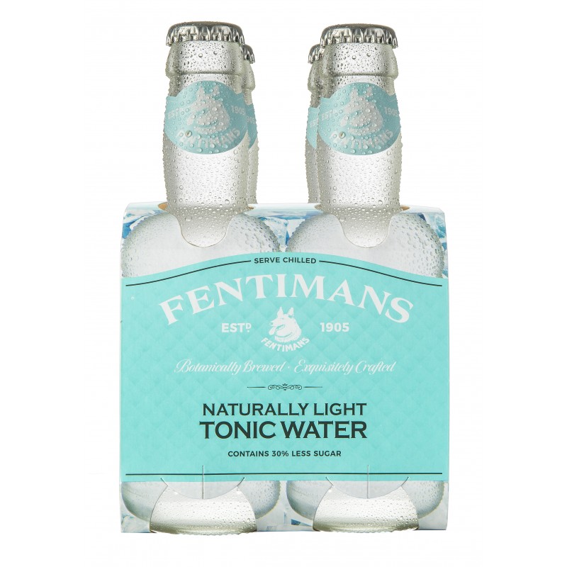 Fentimans Light Tonic Water 200ml x 4 ks (4 pack)
