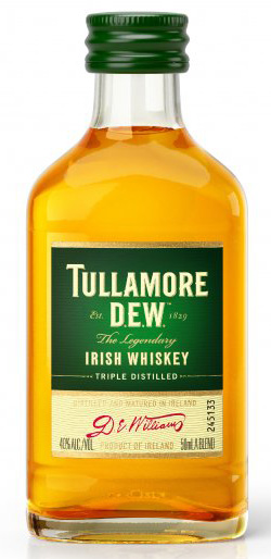 Mini Tullamore Dew 40% 0.05L (holá láhev)