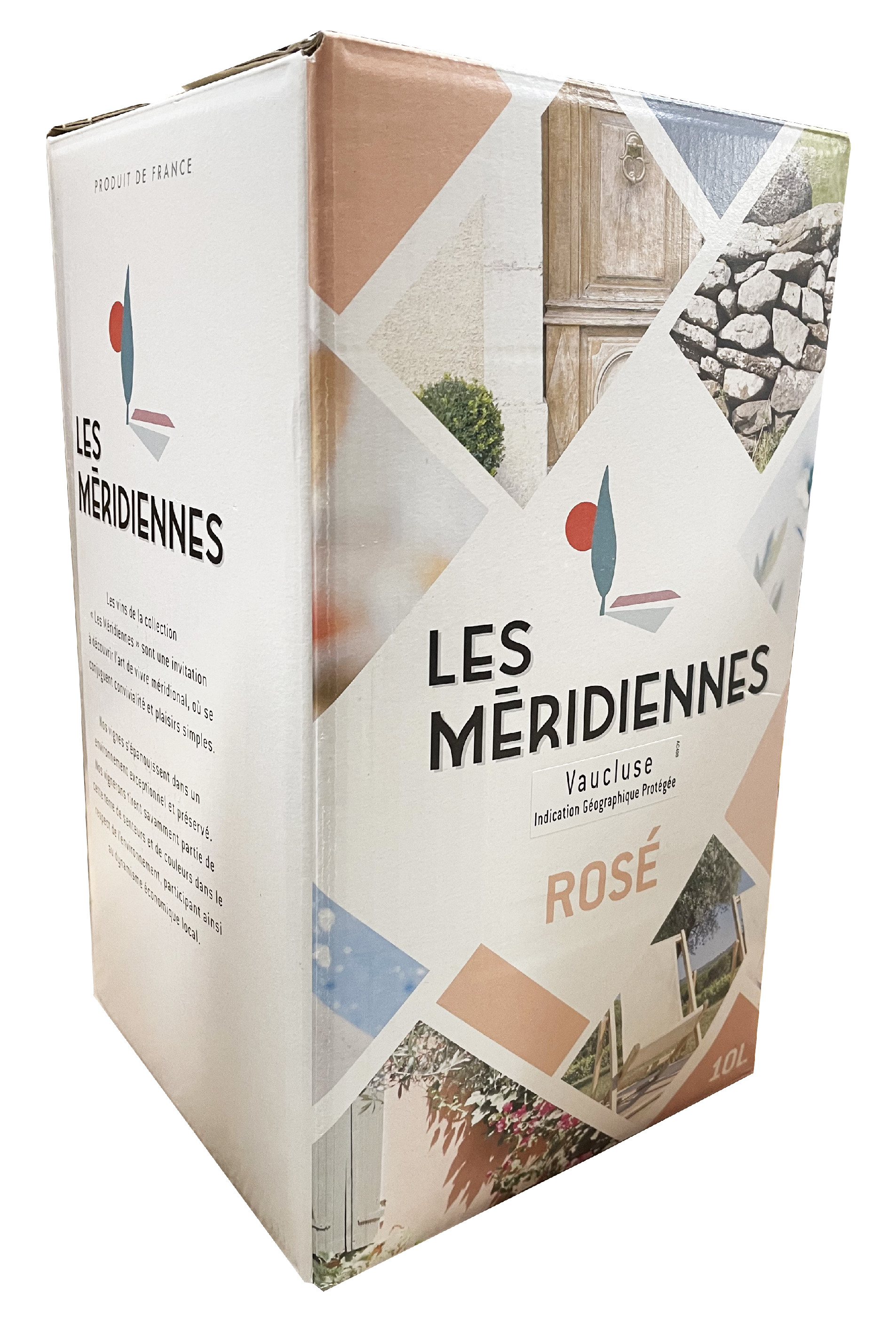 Marrenon - Les Méridiennes rosé, bag in box, 10l