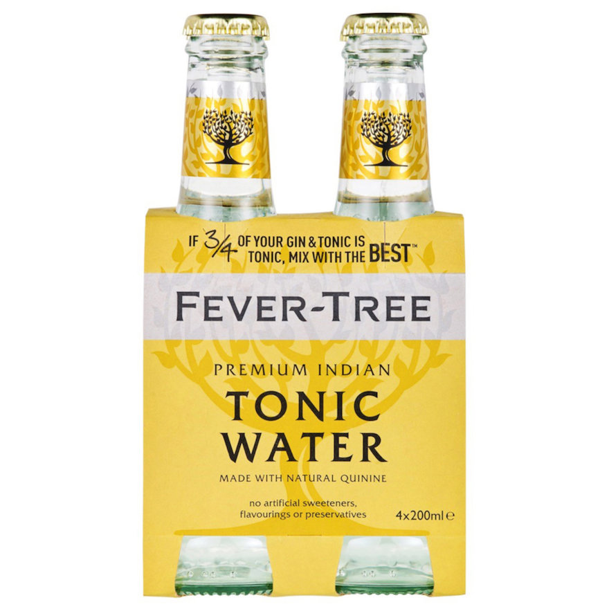 Fever-Tree Fever Tree Indian Tonic Water, 4x 200ml (4 pack)