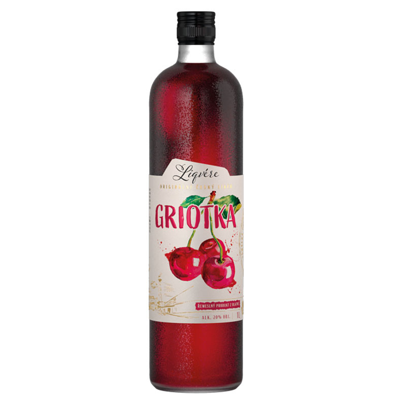 Griotka Liqvére 20% 1l (holá láhev)