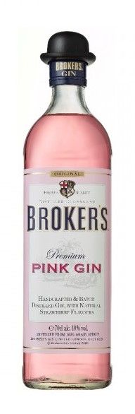 BROKER'S PINK GIN 40% 0,7l (hola lahev)