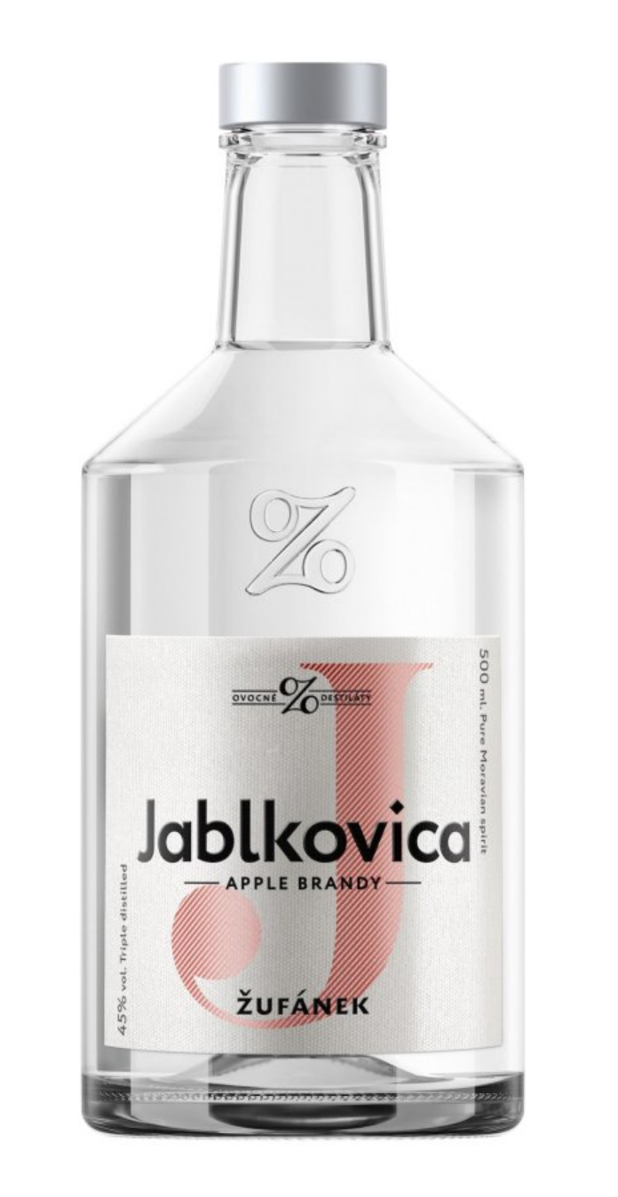 Jablkovica Žufánek 45 % 0,5 l