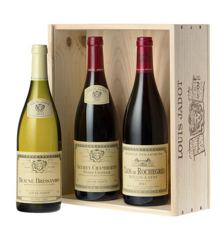 Vinařství Louis Jadot Sada 3 vín - Maison Jadot - klasické burgundy, 3x0,75l