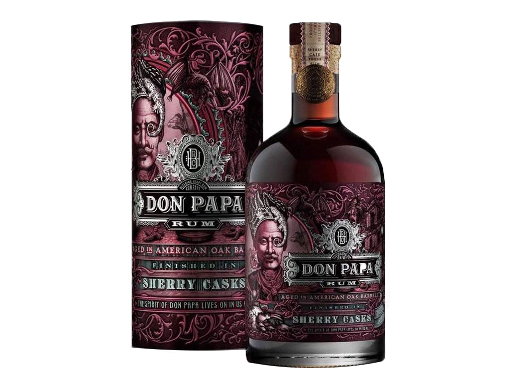 Don Papa Rum Don Papa Sherry Cask 45%, 0,7l