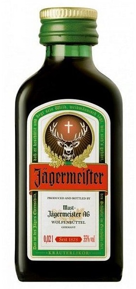 Jägermeister 0,02 l (holá láhev)
