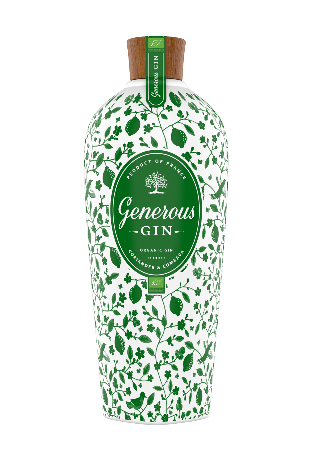 Generous Gin Organic 44% 0,7 l (holá láhev)