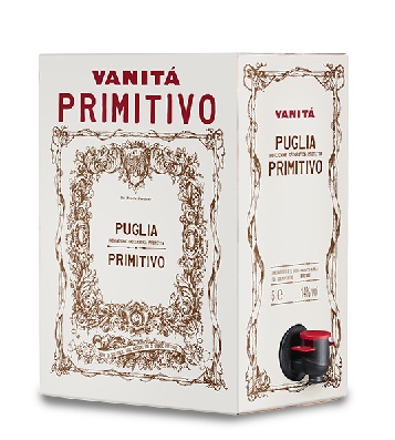 Primitivo 2020, Bag in box, Farnese, 5l