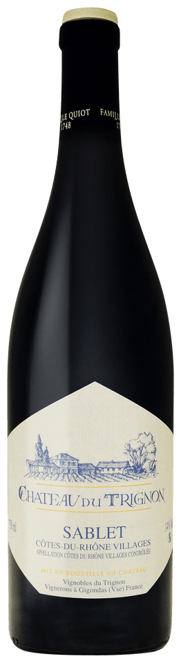 Chateau du Trignon Sablet 2016, Côtes du Rhône, Chateau du Trignon, 0,75l