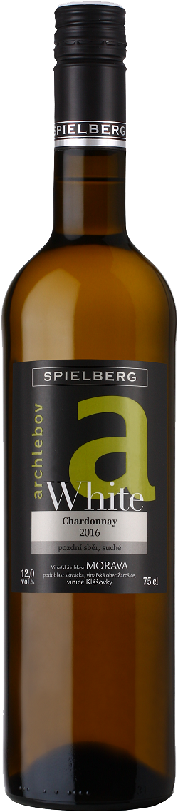 Vinařství Spielberg Chardonnay, 2021, pozdní sběr, suché, Spielberg, 0,75l