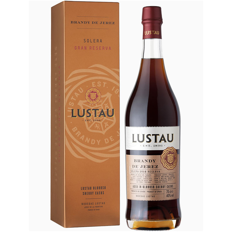 Lustau 10 Y.O. Brandy de Jerez Solera Gran Reserva 40,0% 0,7 l
