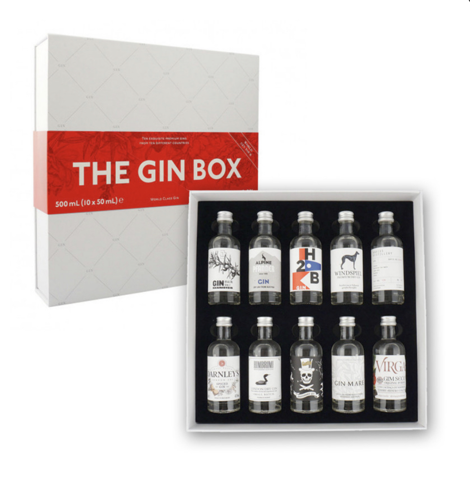 Box Gin World Tour 42,9% 10 x 0,05 l (set)