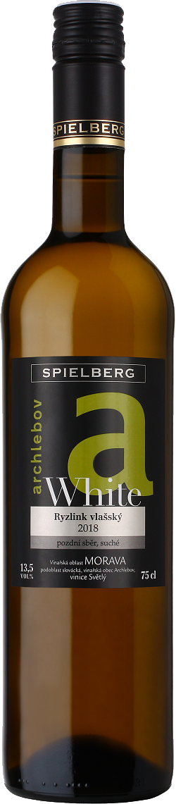 Vinařství Spielberg Ryzlink vlašský, 2019, pozdní sběr, suché, Spielberg, 0,75l