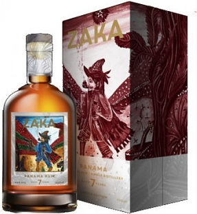 RUM ZAKA panama 42% 0,7l (holá láhev)