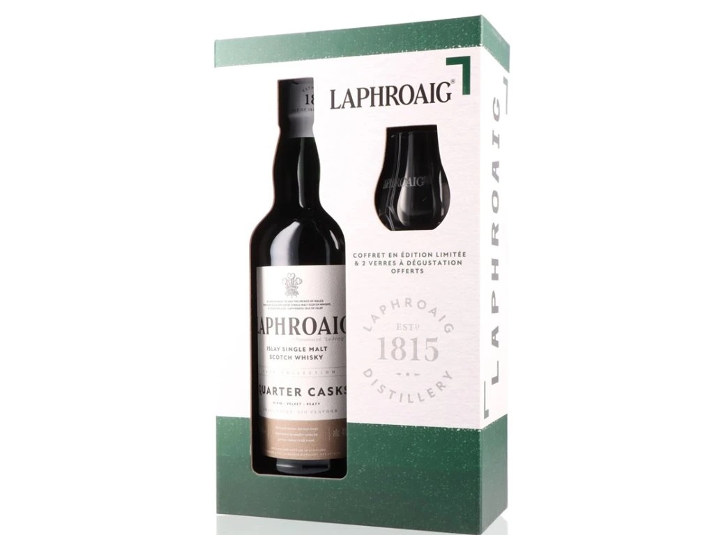 Laphroaig Quarter Cask + 2 skla 48% 0,7l