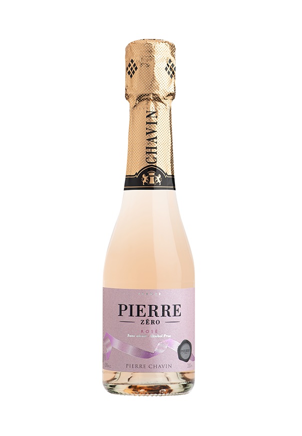Pierre Chavin Pierre Zero - SEKT Rosé nealko 0%, 0,2l