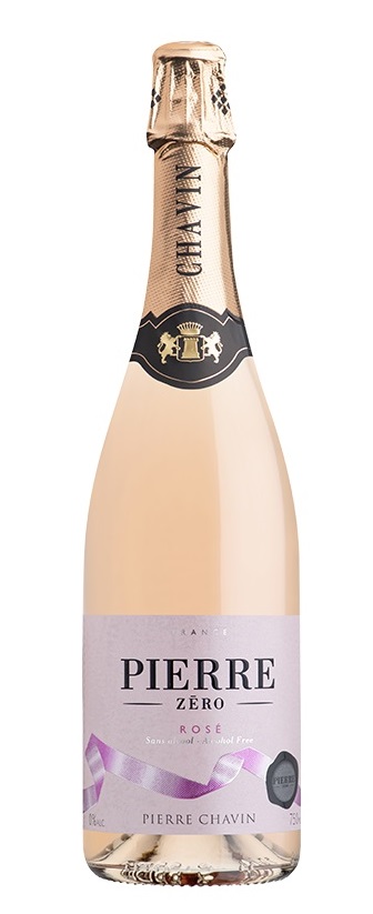 Pierre Chavin Pierre Zero - SEKT ROSÉ nealko 0% , 0,75l