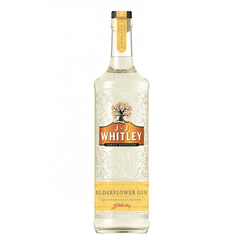 JJ Whitley Elderflower 40% 0,7l (holá láhev)