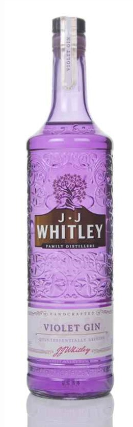 JJ Whitley Violet Gin, 38,6%, 0,7l