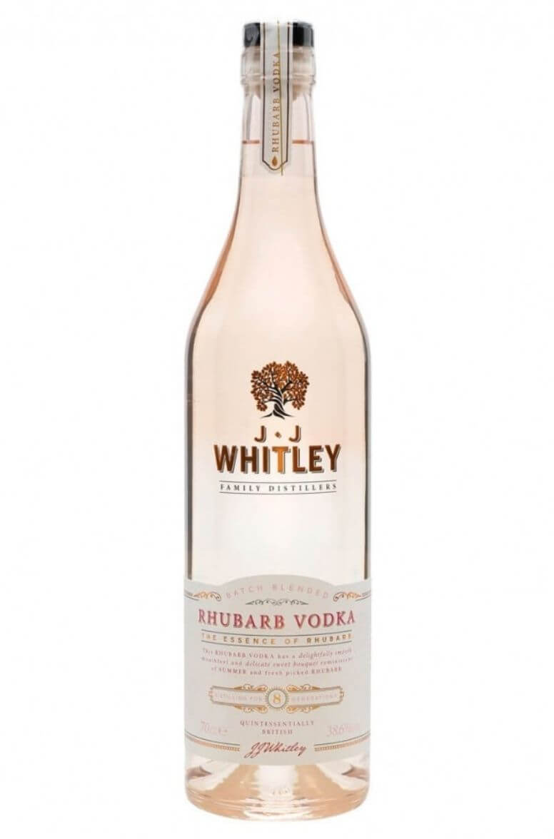 JJ Whitley Rhubarb vodka 40% 0,7 l (holá láhev)