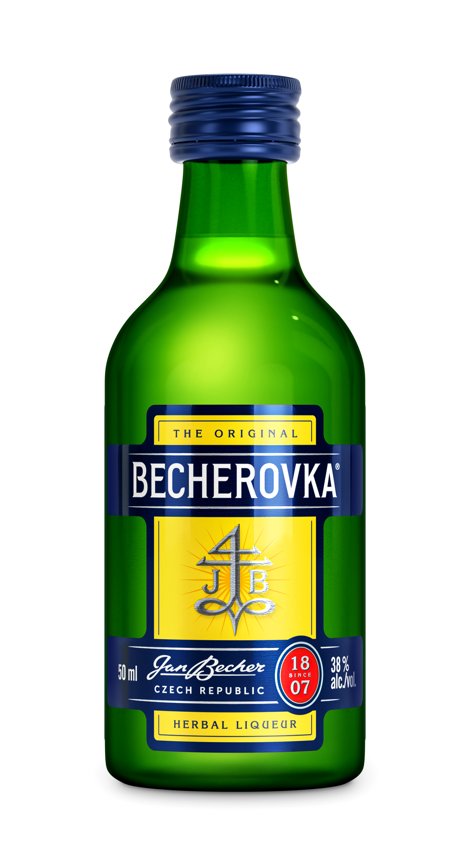 Becherovka 0,05l 38% (holá láhev)