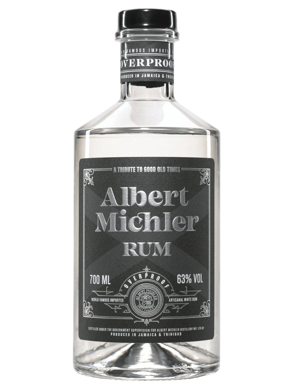 Albert Michler Overproof White 63% 0,7 l (holá láhev)