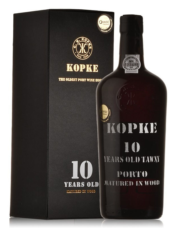 KOPKE 10 YEARS OLD, dárkový box, 0,75l