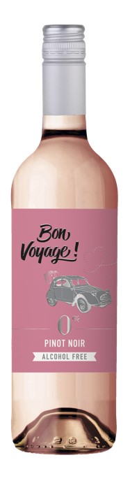 Bon Voyage - Pinot Noir Rosé, nealko, 0,75l