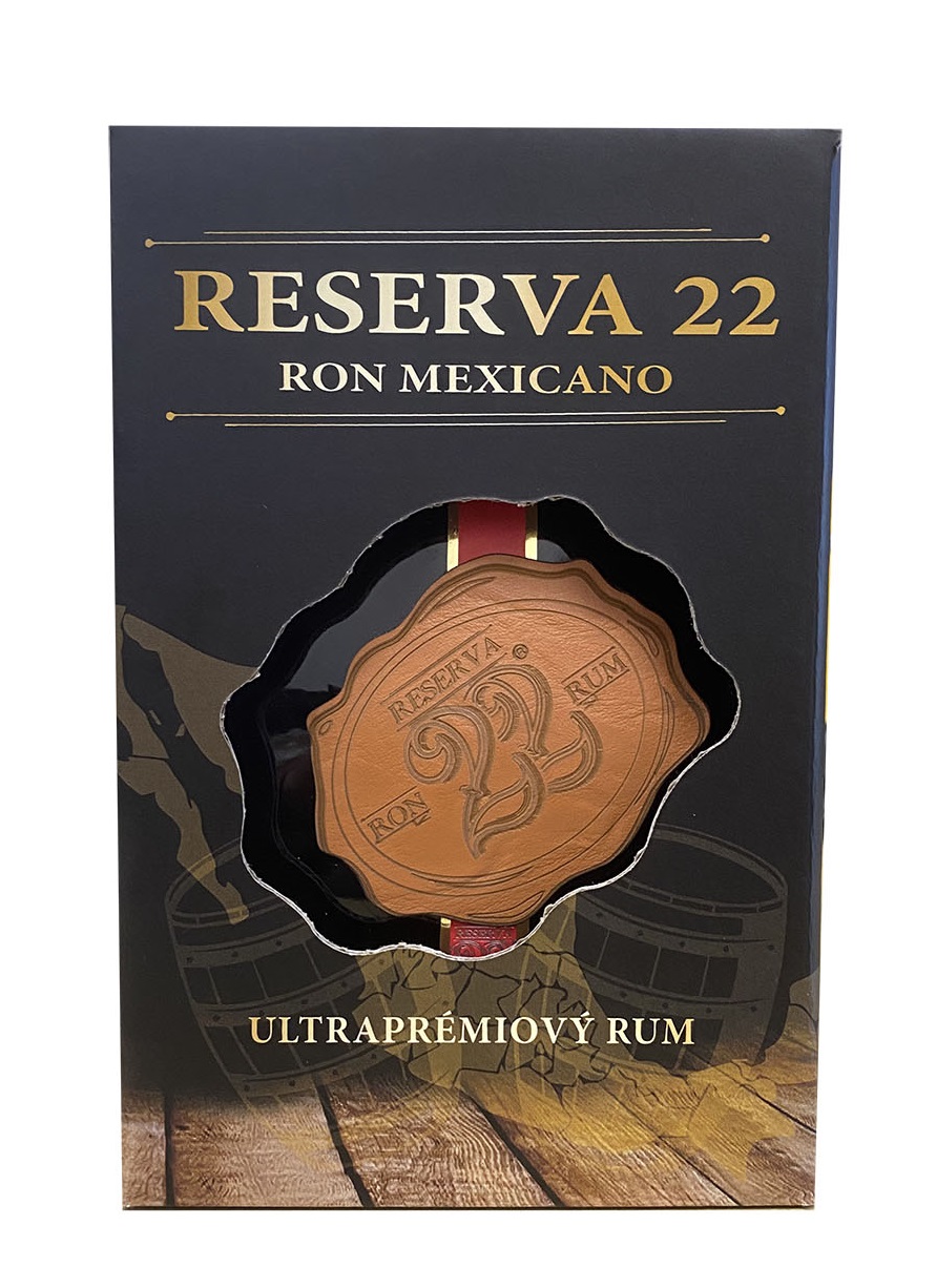 El Ron Prohibido Fraternity Rives World Ron 22 Reserva, Gift box, 40%, 0,7l (karton)