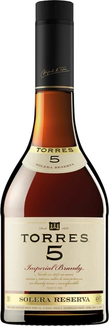 Torres 5 YO Solera Reserva, 38%, 0,7l