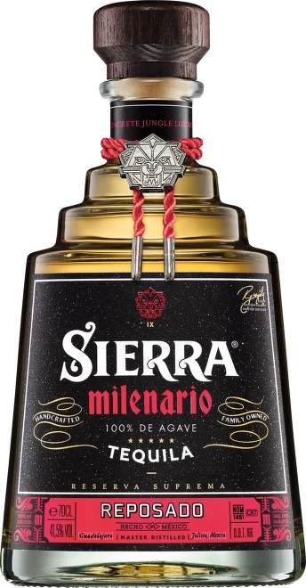 Sierra Tequila Milenario Reposado 100 Agave 41% 0,7 l (holá láhev)
