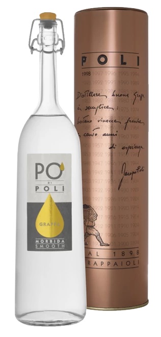 Grappa Po di Poli Morbida 40% 0,7 l (tuba)
