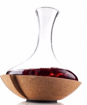 Vacu Vin Karafa na červené víno, točící se - VacuVin