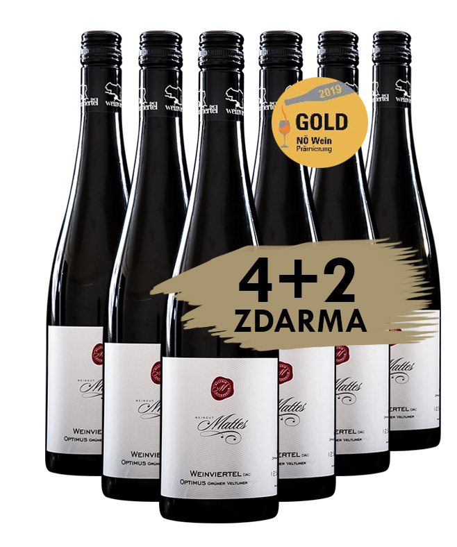 4+2 zdarma - Grüner Veltliner Optimus 2024 DAC, Weingut Mattes