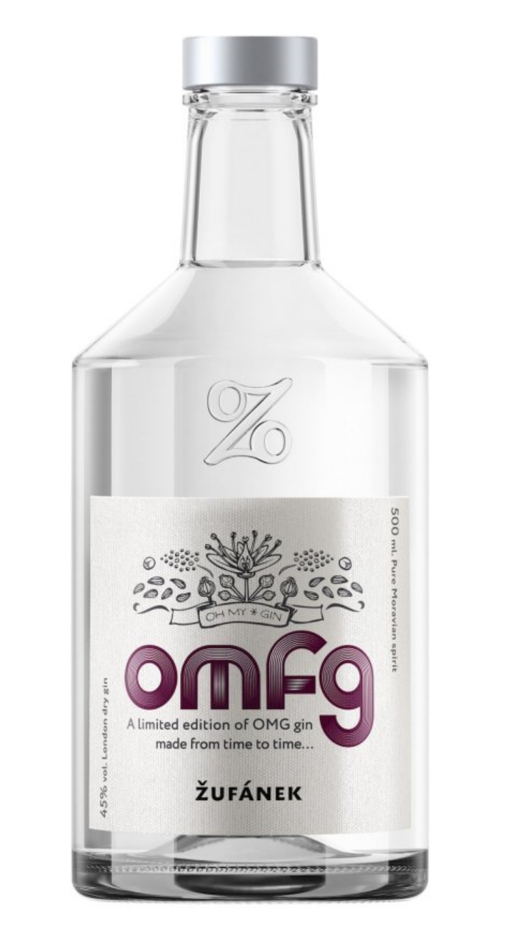 Žufánek OMFG Gin 2020 45% 0,5 l (holá láhev)