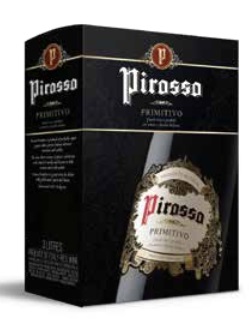 Prodotti d´Italia Primitivo Puglia - Pirosso, Bag in box, 3l