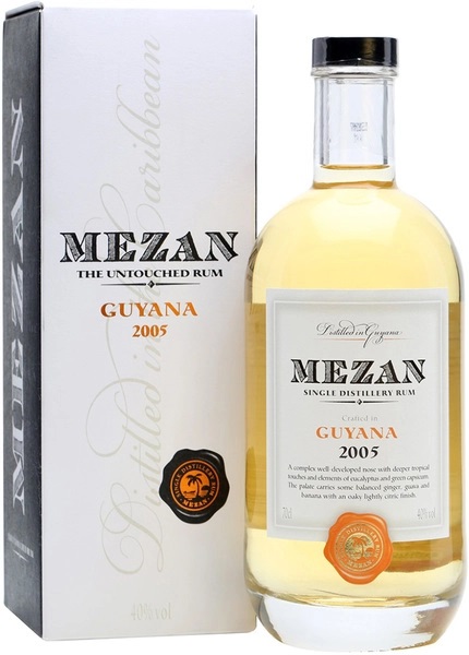 Mezan Guyana 2005, Gift box, 40%, 0,7l