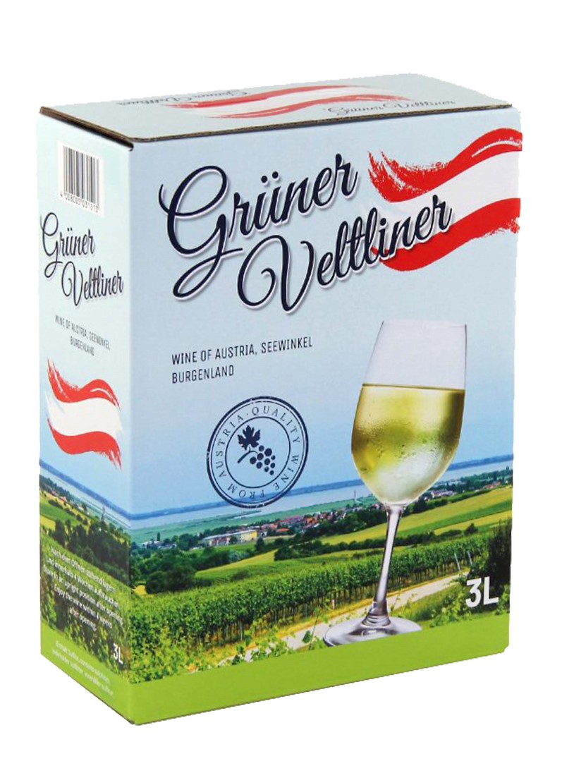 Gruner Veltliner, bag in box, 3l