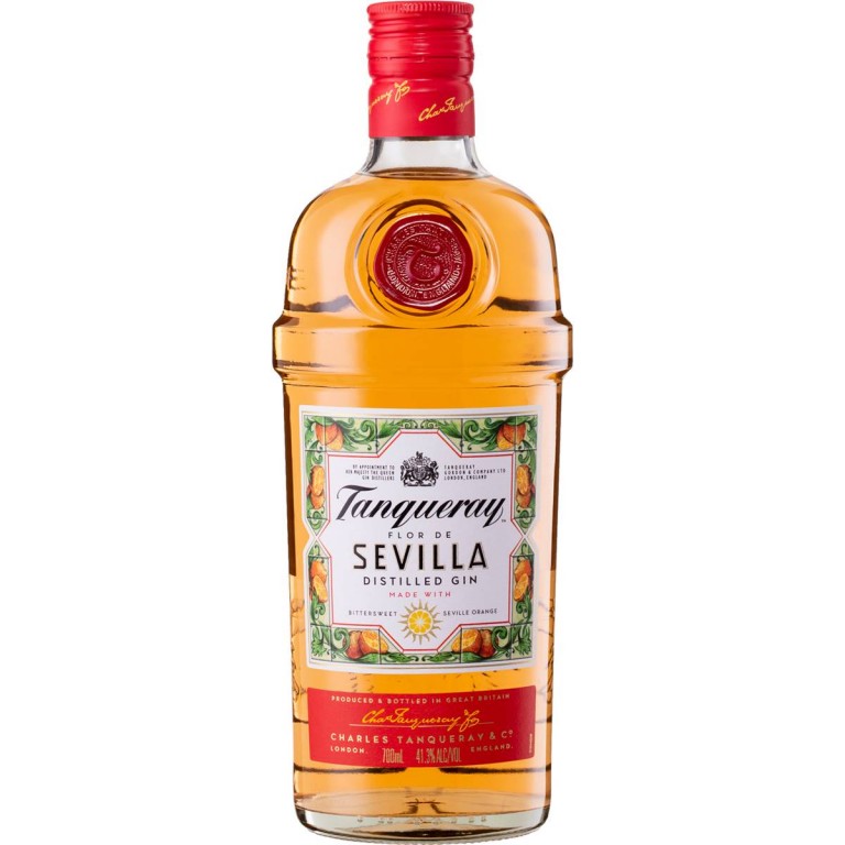 Gin Tanqueray Flor de Sevilla 41,3% 0,7l (holá láhev)