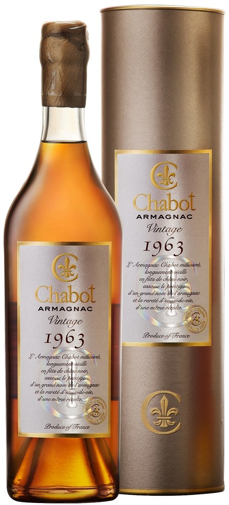 Armagnac Chabot Vintage 1963 40% 0,7 l (tuba)