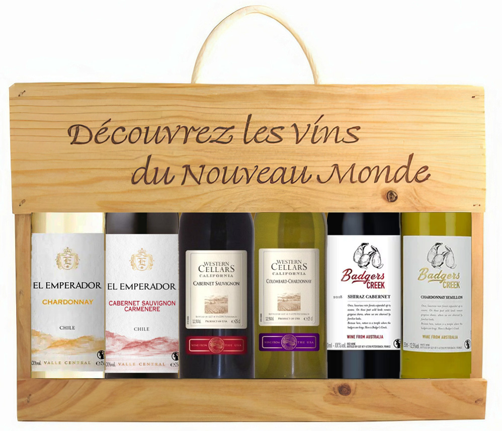 Malette Cap Monde, 6x0,25l