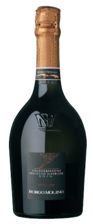 Borgo Molino Valdobbiadene Prosecco Superiore Extra Dry DOCG, 0,75l