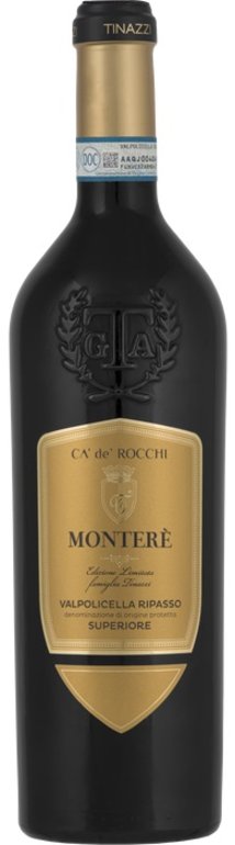 Tinazzi Montere Valpolicella Superiore Ripasso Gold 2017, 0,75l