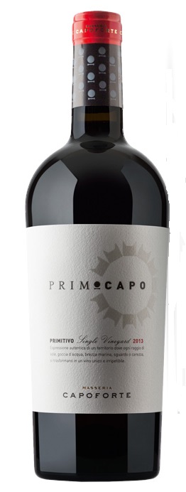 Primocapo Primitivo 2017 - Capoforte, 0,75l