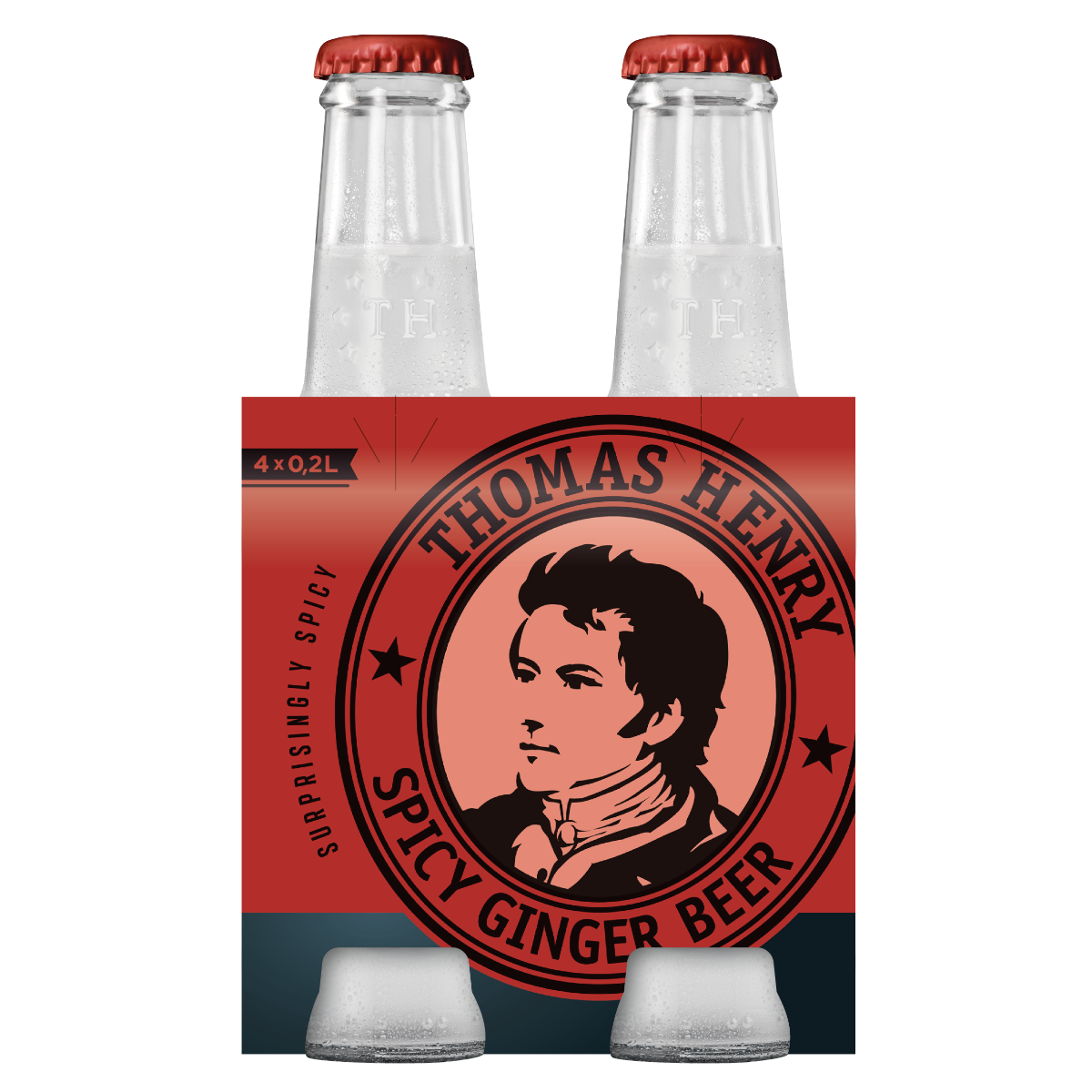 Thomas Henry Spicy Ginger Beer, 0,2l x 4 ks (4 pack)