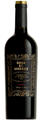 Borgo Del Mandorlo Primitivo Di Manduria Riserva - Borgo Del Mandorlo, 0,75l