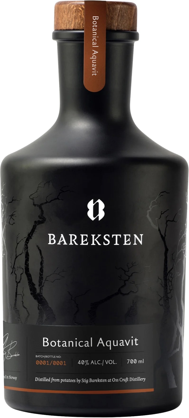 Bareksten Botanical Aquavit 40% 0,7 l (holá láhev)